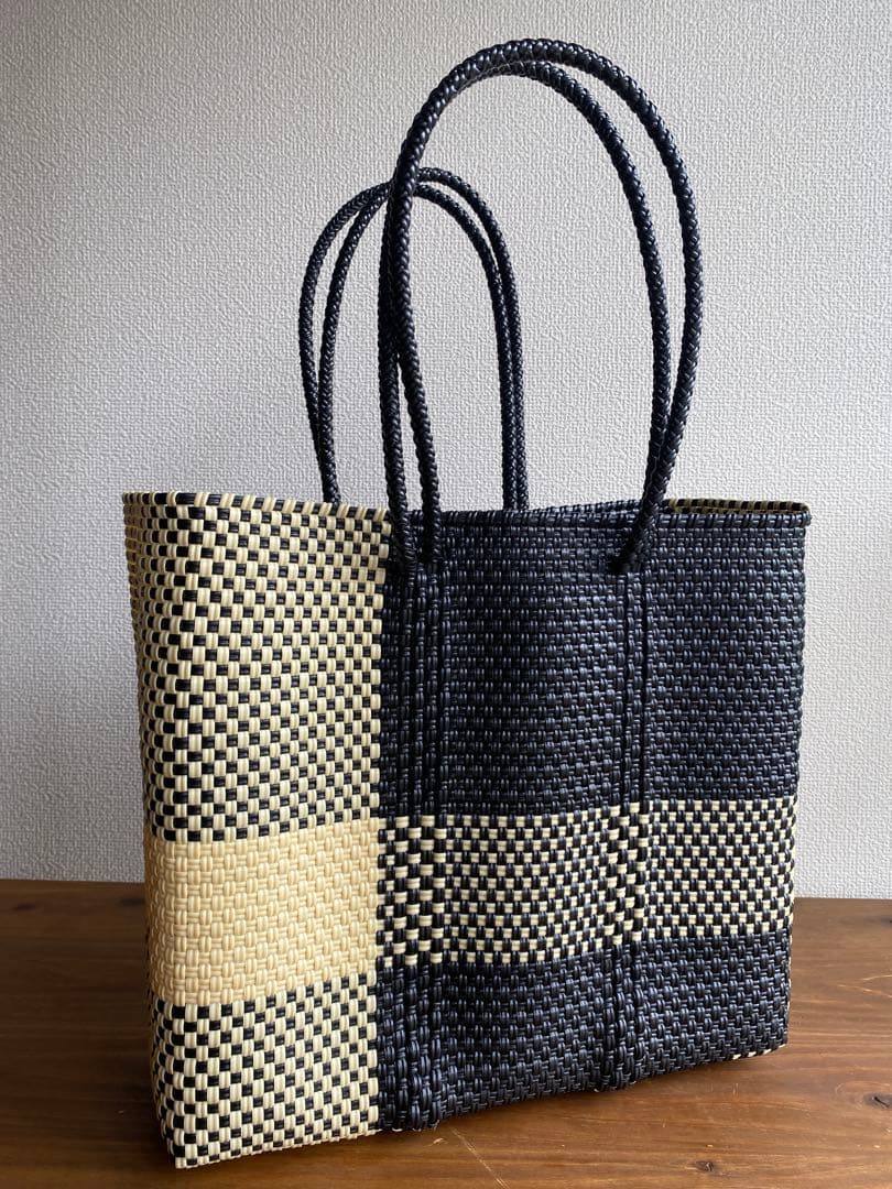 #G120-L1-Mサイズ　メキシコ　オアハカ　メルカドバッグ