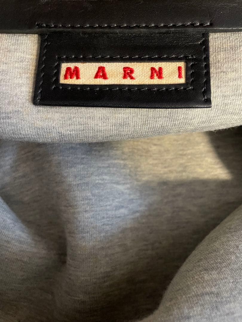 マルニバッグ　ポーチ　セット　幾何学模様　クラッチ　ハンドバッグ　極美品