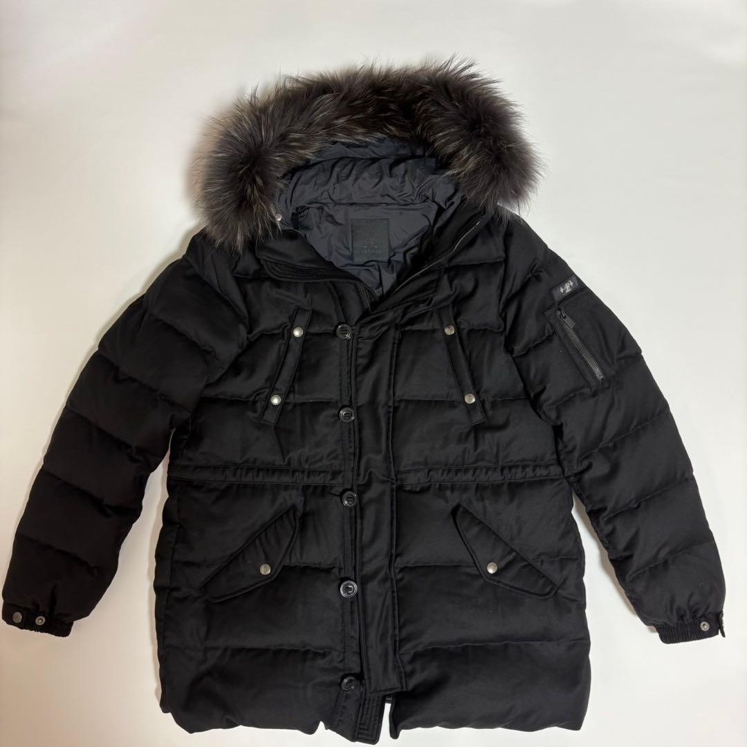 高級ダウン ＊ 美品＊ タトラス FONDO ファー ウール ダウン XL