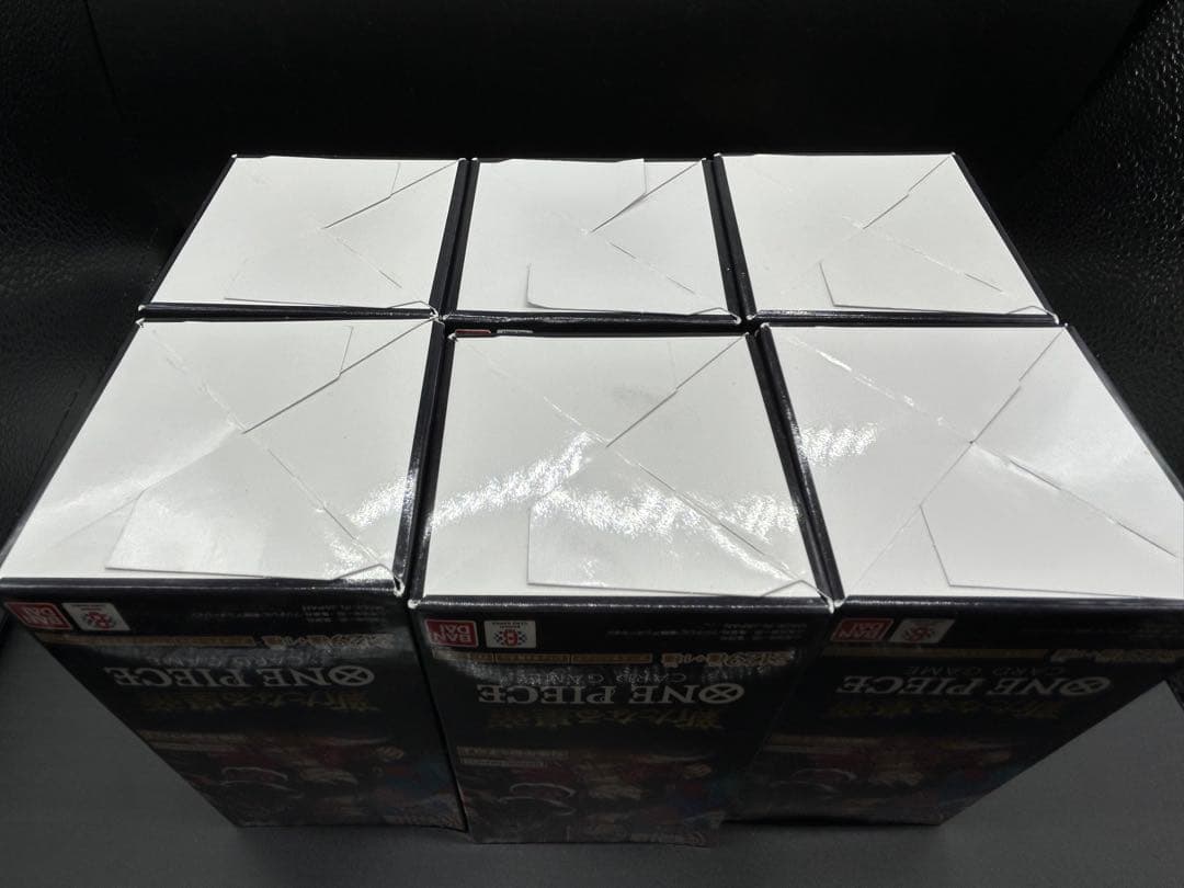 ワンピースカード　新たなる皇帝 6BOX 未開封テープ付き！箱のまま発送！