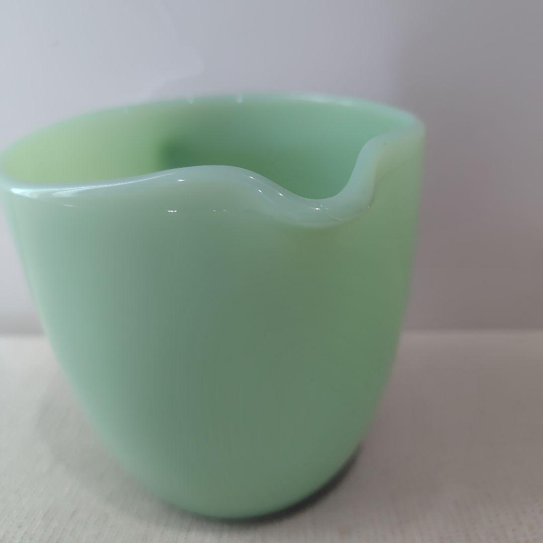 【美品】Fireking ファイヤーキング ジェダイ ミルクピッチャー 花瓶