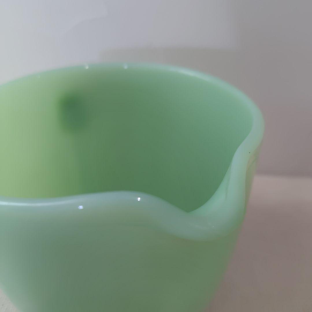 【美品】Fireking ファイヤーキング ジェダイ ミルクピッチャー 花瓶