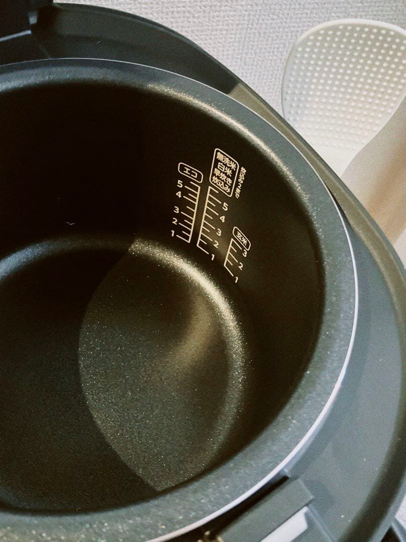 【アイリスオーヤマ】マイコン式5.5合炊飯器/マットブラック