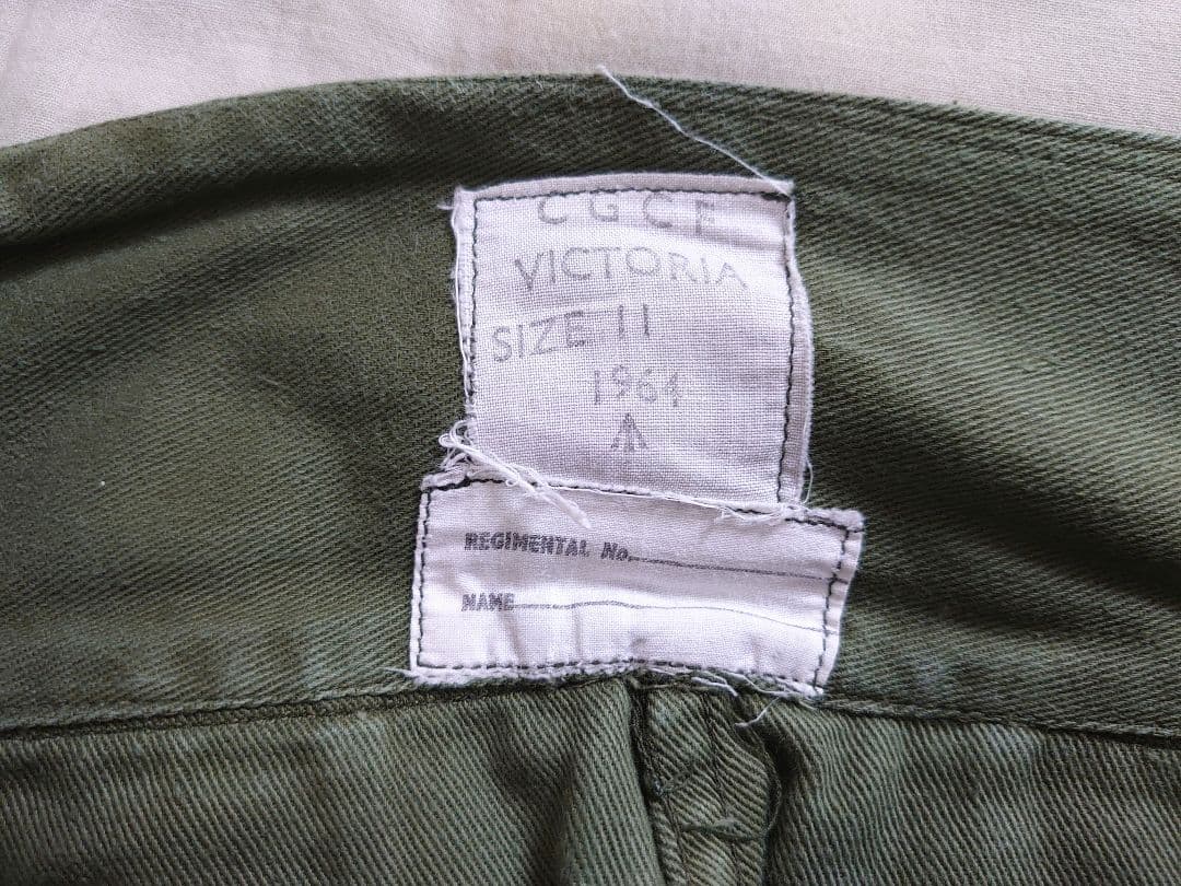 オーストラリア軍 グルカパンツ 60s 軍パン ミリタリー