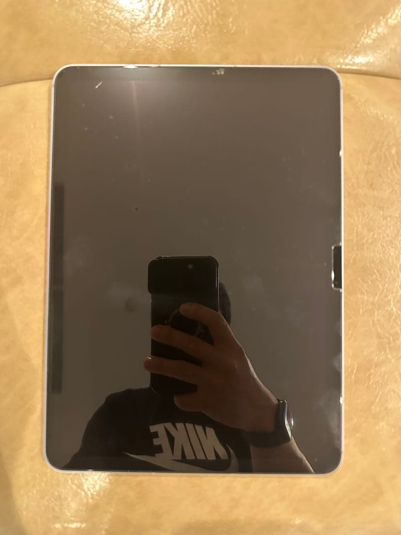 iPad Air6 パープル 森下こうき刻印　ジャンク