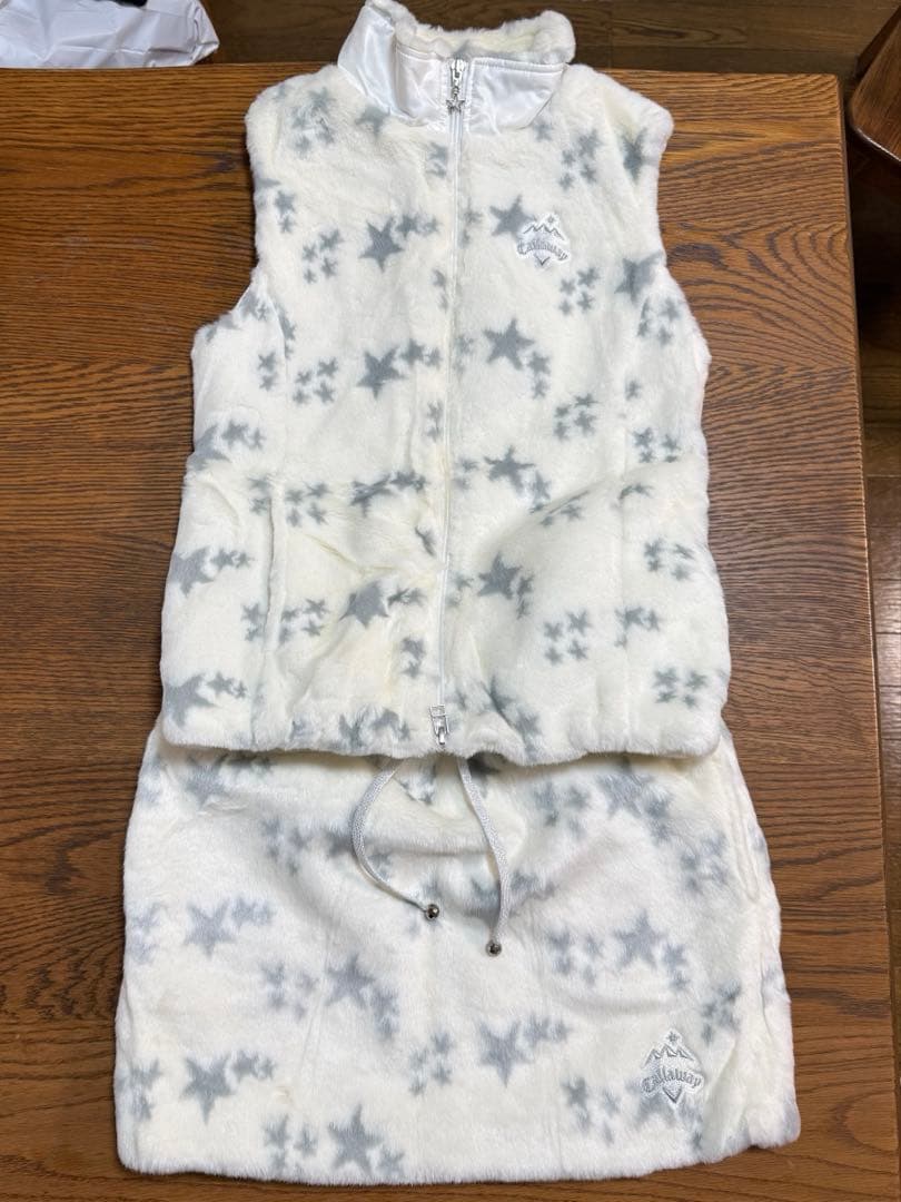 値下げ‼️ キャロウェイゴルフ Callaway 星柄ボアフルジップセットアップ‼️