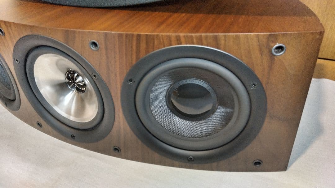 突板仕様 KEF Q Series iQ60c ワンオーナー センタースピーカー