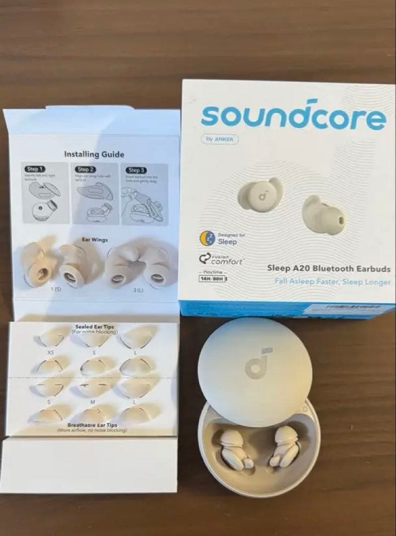 Soundcore Sleep A20 ワイヤレスイヤホン