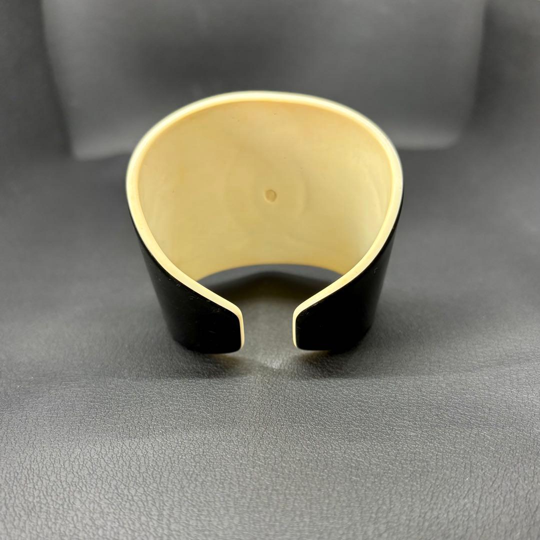 【シャネル】CHANEL ココマーク バングル ヴィンテージ プラスチック