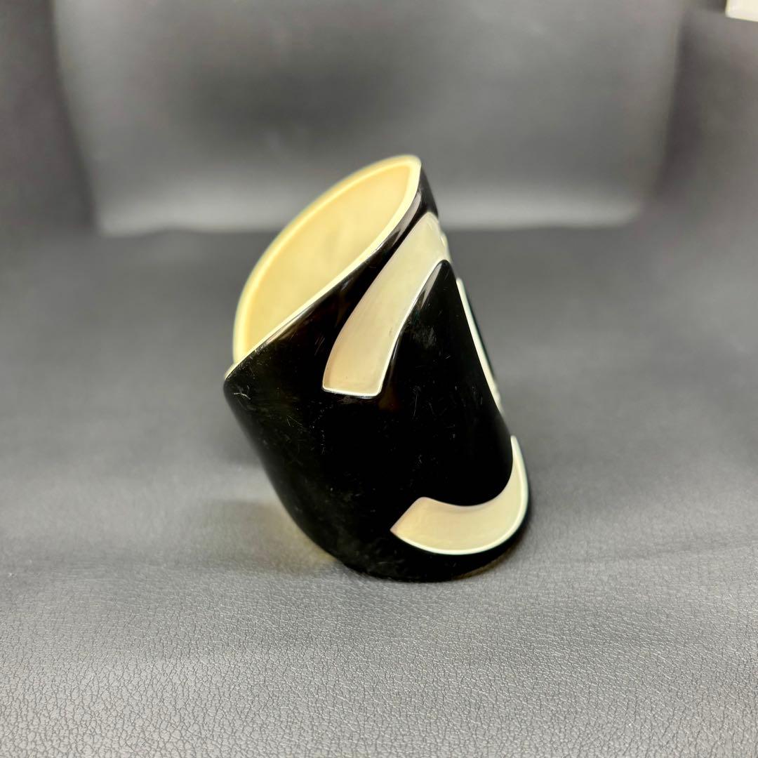 【シャネル】CHANEL ココマーク バングル ヴィンテージ プラスチック