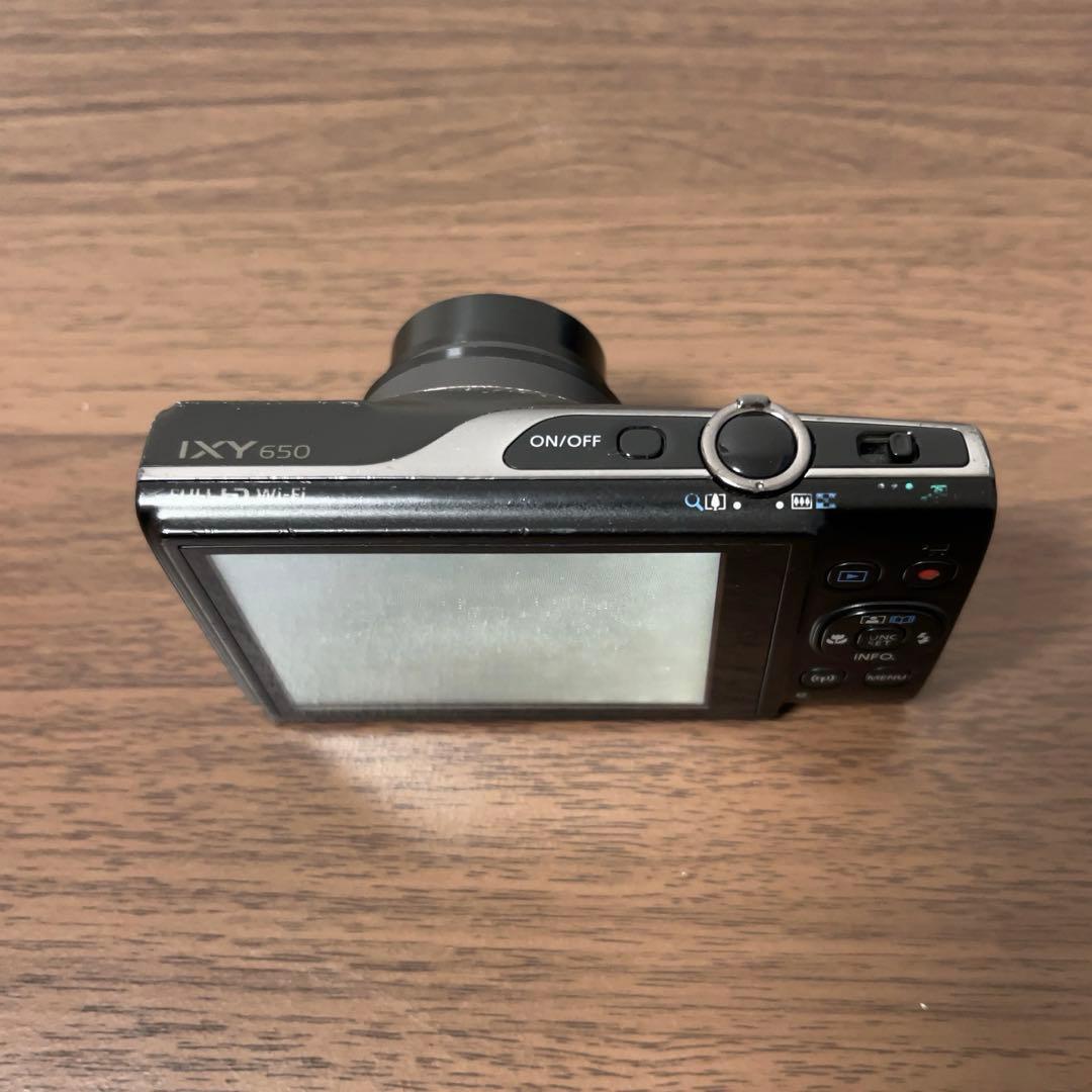 【通電確認済み】 Canon IXY650 液晶表示不良