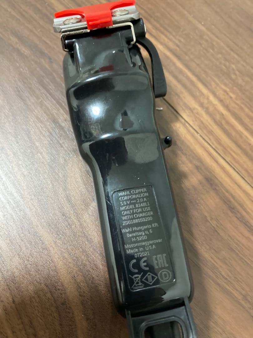 wahl コードレスバリカンファイブスターマジッククリップ GOLD/BLACK