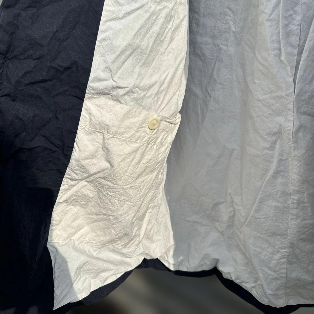 CASEY CASEY スタンドカラーコート　サイズS表記　中古品　色褪せヤケ有