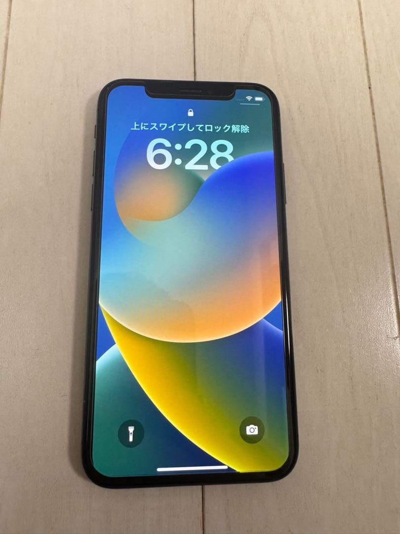 超美品 iPhone X スペースグレー 256GB SIMロックなし