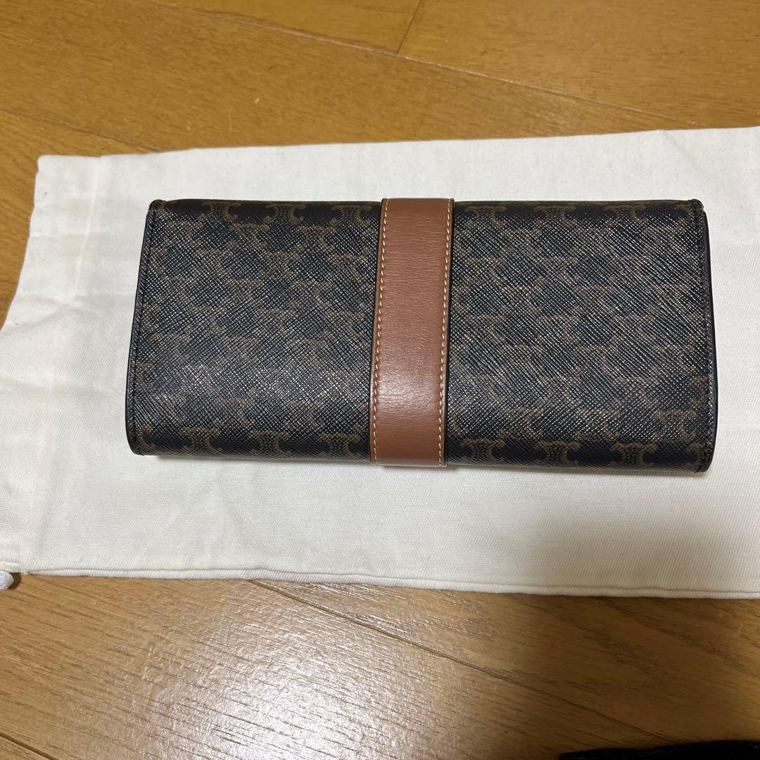 CELINE 長財布 トリオンフ