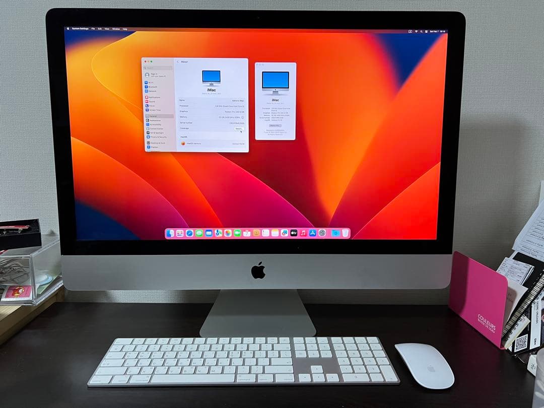 iMac Retina 5K 27インチ 2017 i5 32G 512G