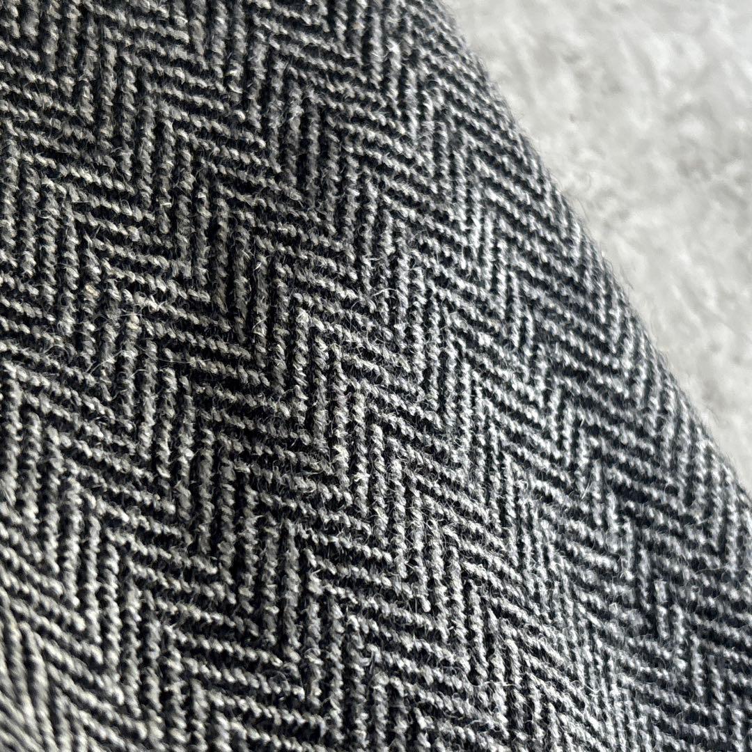 80's デカオム コムデギャルソンオム【M】ウール ツイード ヘリンボーン