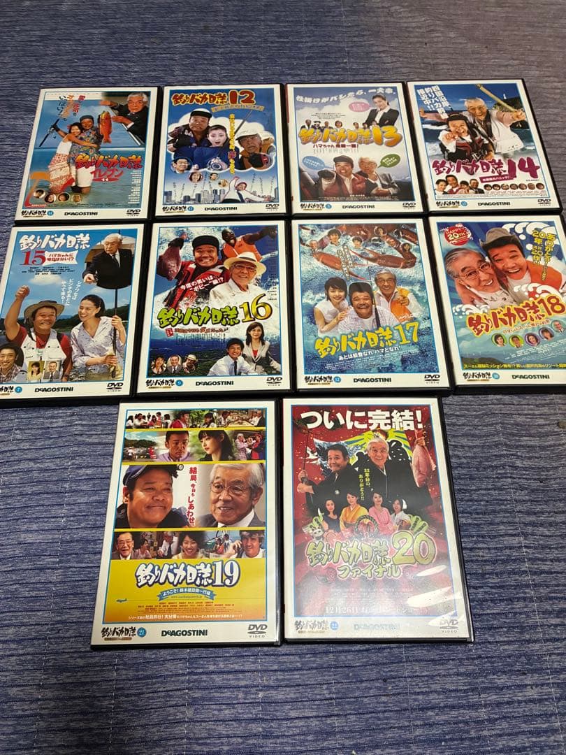 釣りバカ日誌　映画DVDコレクション　全22巻