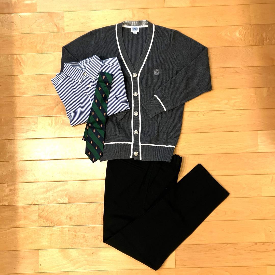 ［美品］男の子150 卒業式4点セット　Ralphシャツ