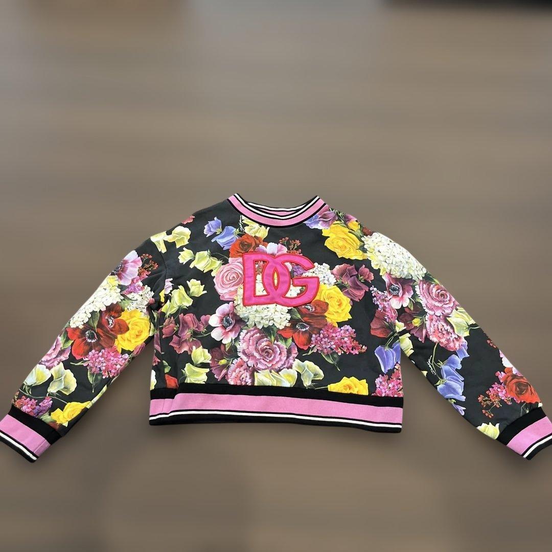 Dolce & Gabbana 花柄 トレーナー　7歳から8歳