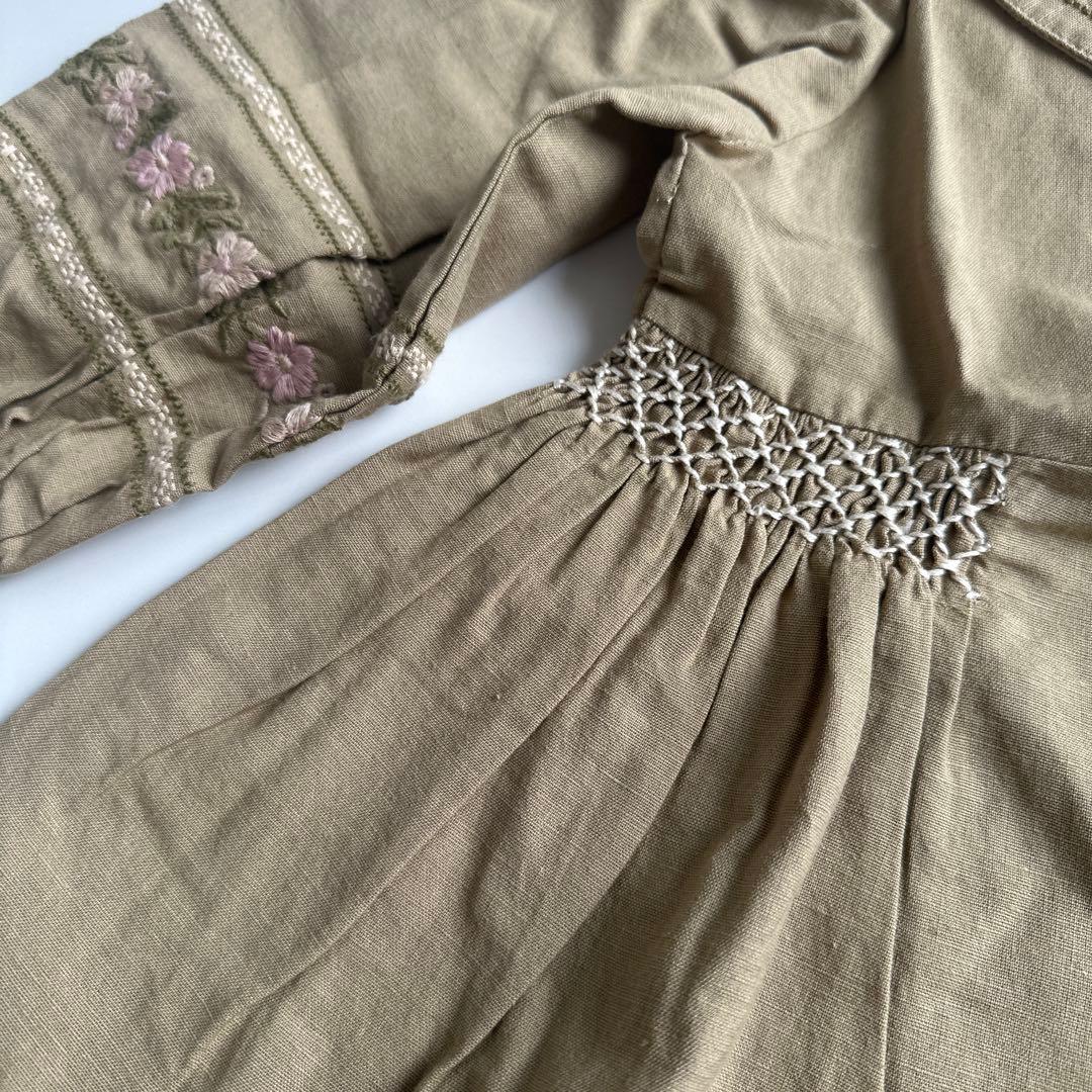 【わたあめ】アポリナ　apolina ブラウス　7-9y