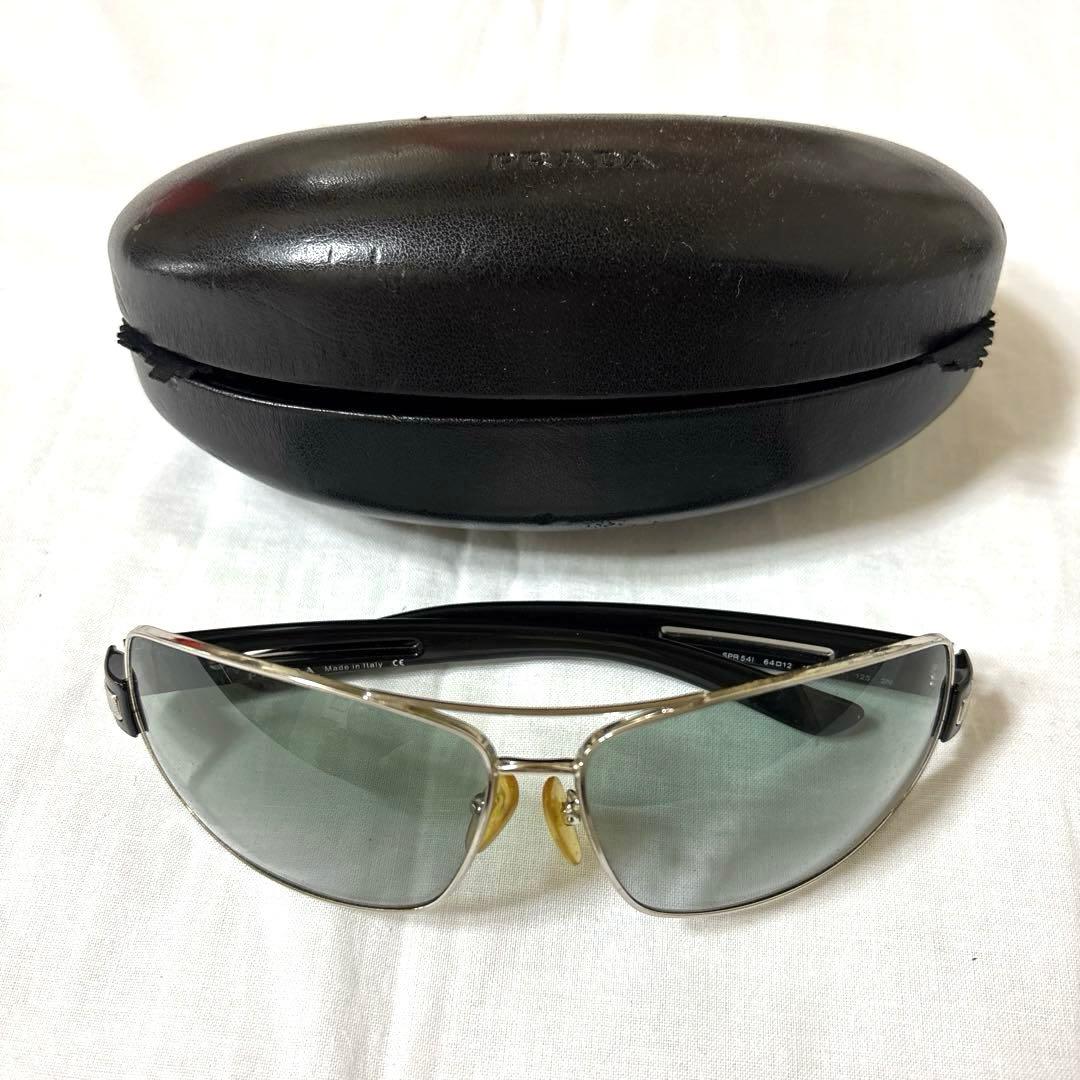 美品【PRADA 】プラダ サングラス ケース 付きイタリア製メンズオシャレ