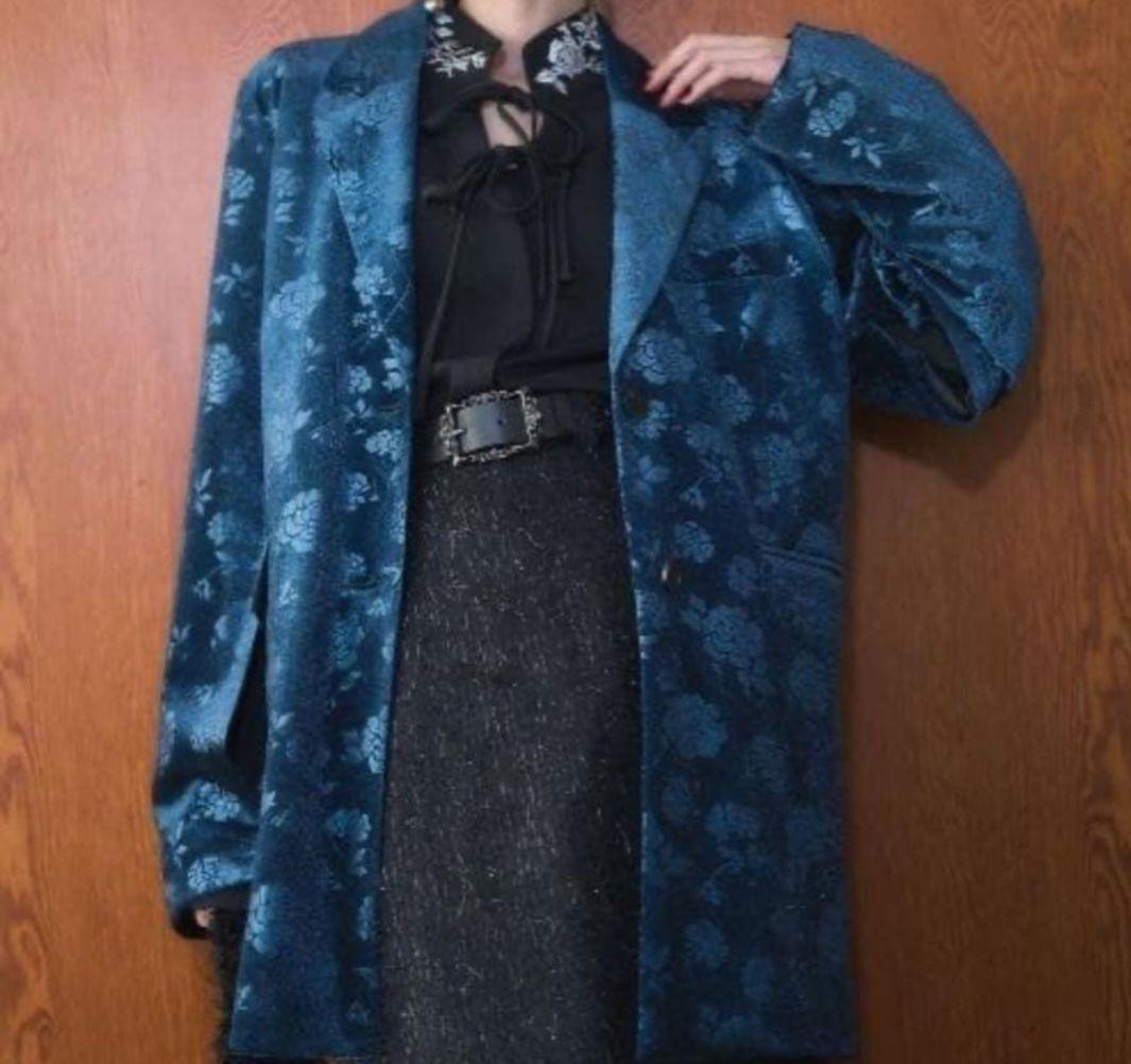 正規品HARE　大人気ヴィンテージ　ソデアキビッグジャケット　ベロア　花柄