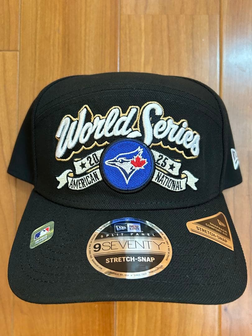 新品ブルージェイズ ア・リーグ優勝ロッカールーム9SEVENTYキャップ