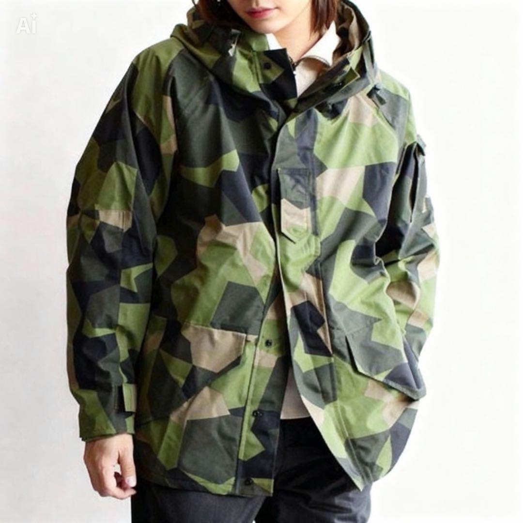希少／最安値／新品　スウェーデン軍 M90 スカンジナビアカモ XL 即購入OK
