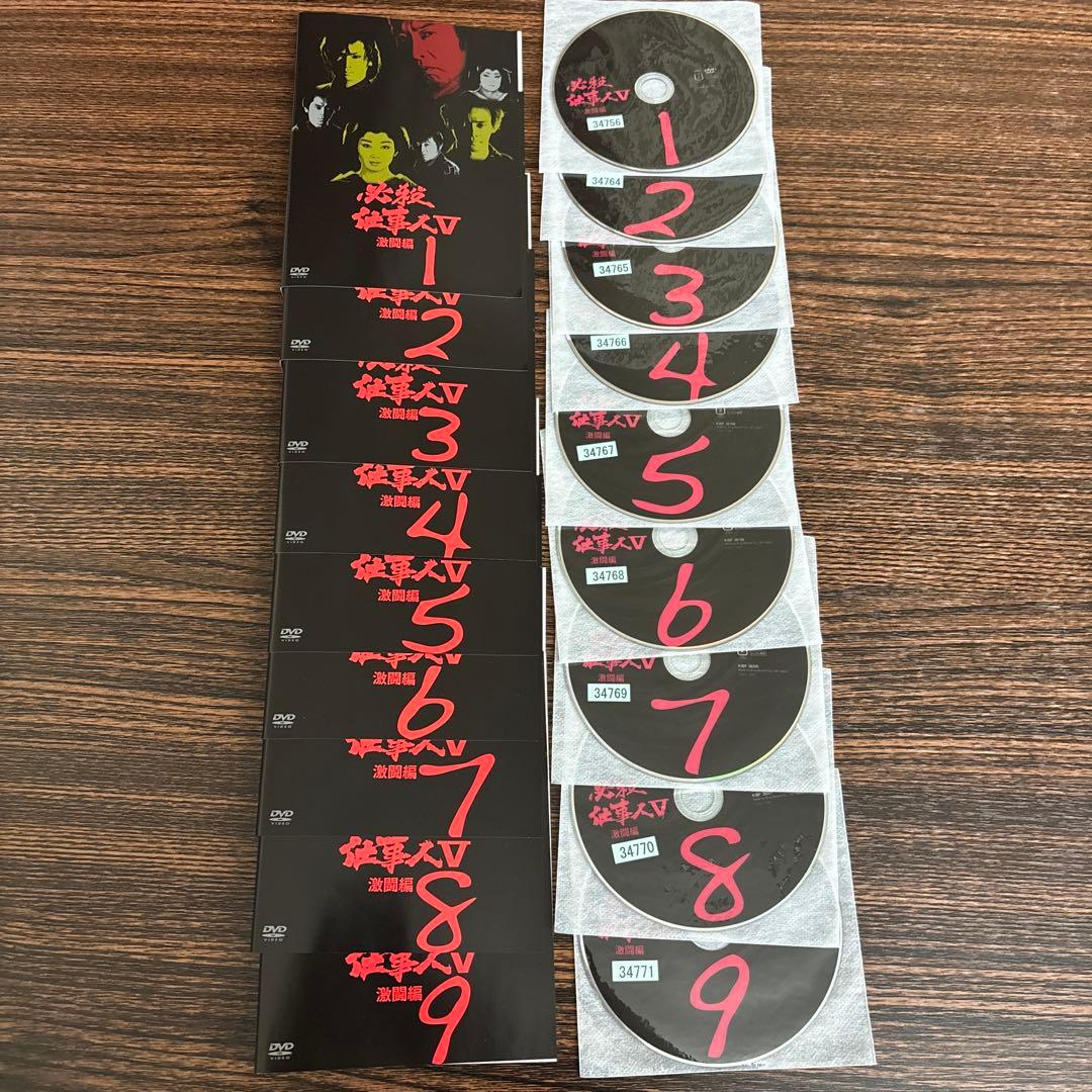 必殺仕事人V シリーズ全25巻セット　時代劇　レンタル落ち　DVD 仕事人5