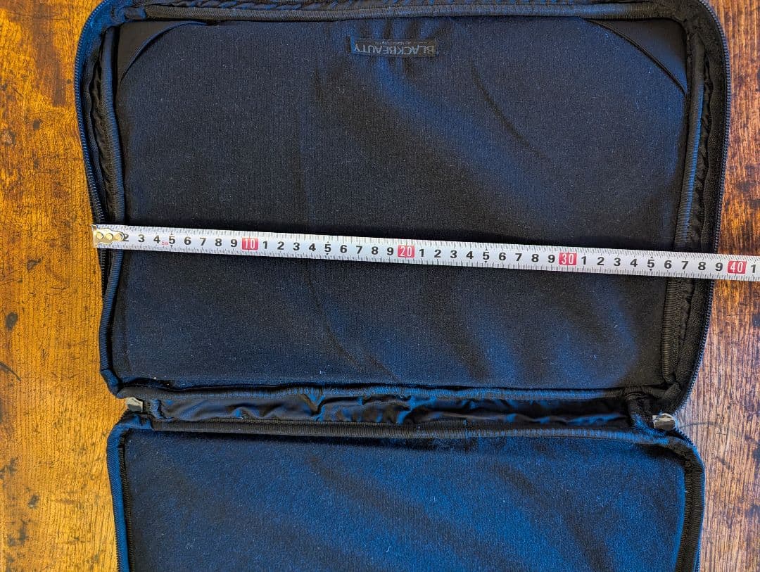 ヘッドポーター ブラックビューティ ナイロンPCケース マットブラック 美品