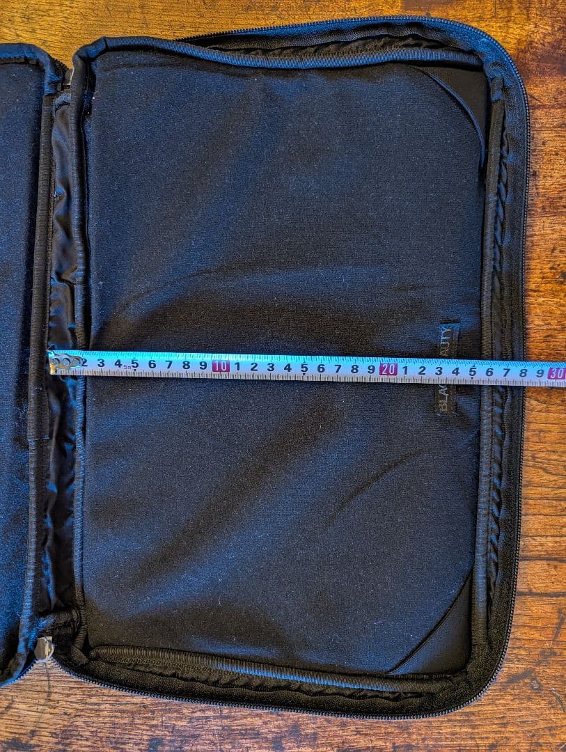 ヘッドポーター ブラックビューティ ナイロンPCケース マットブラック 美品