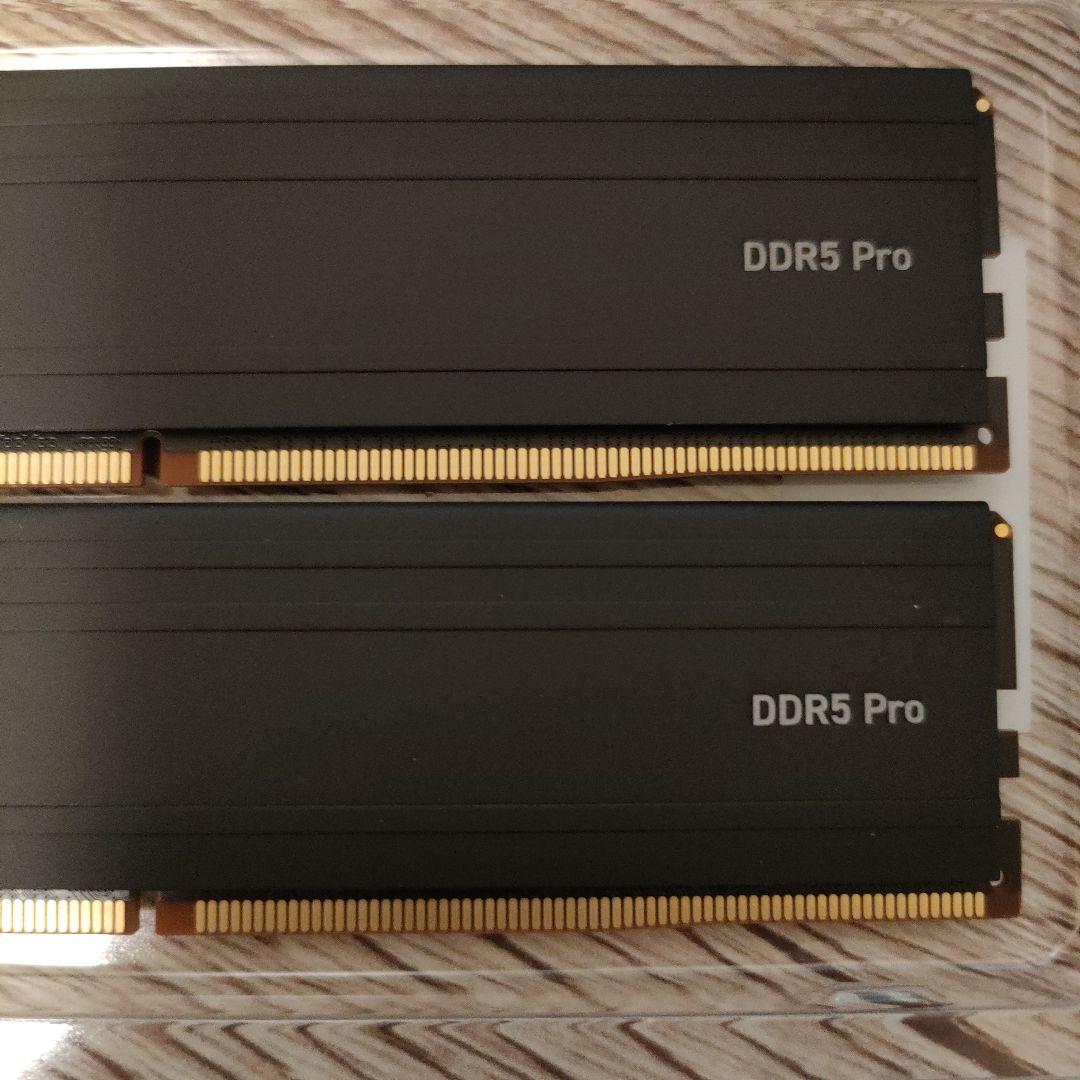 Crucial pro DDR5-5600 64GB(32GBx2) 中古良品