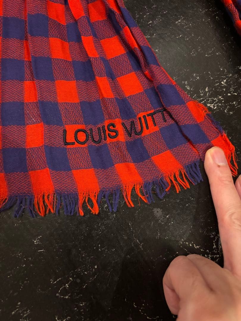 LOUISVUITTON 2012SS ダミエマサイ ストール