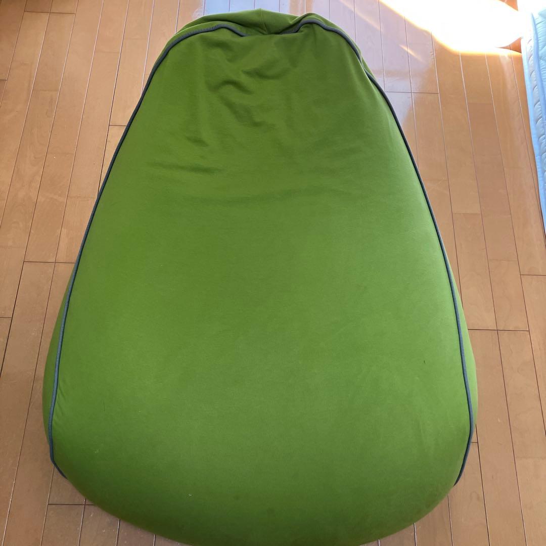 yoibo 緑色ビーズクッション