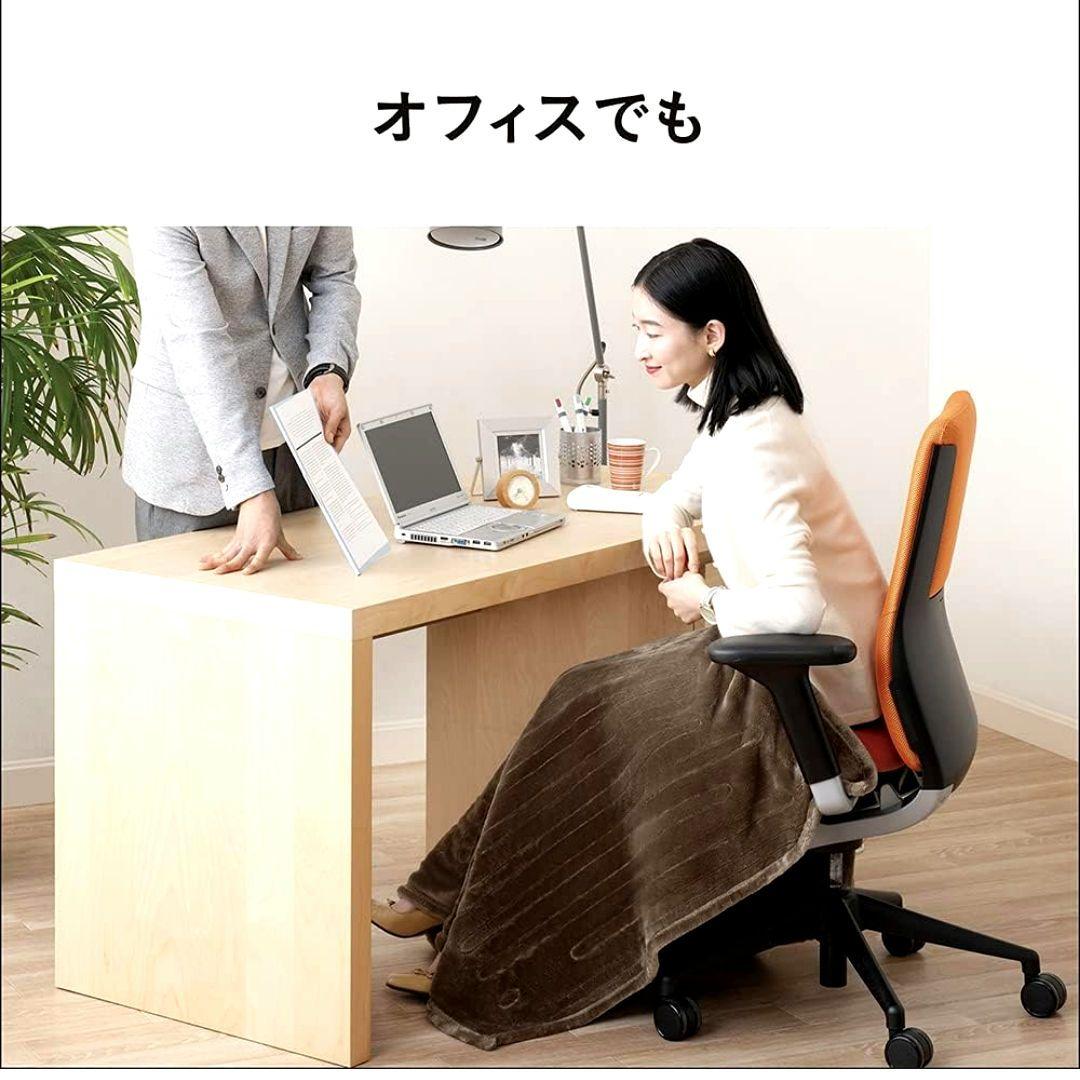 ❤️パナソニック❤️洗える電気ひざかけ/くるけっと❤️ブラウン❤️DC-H5-T