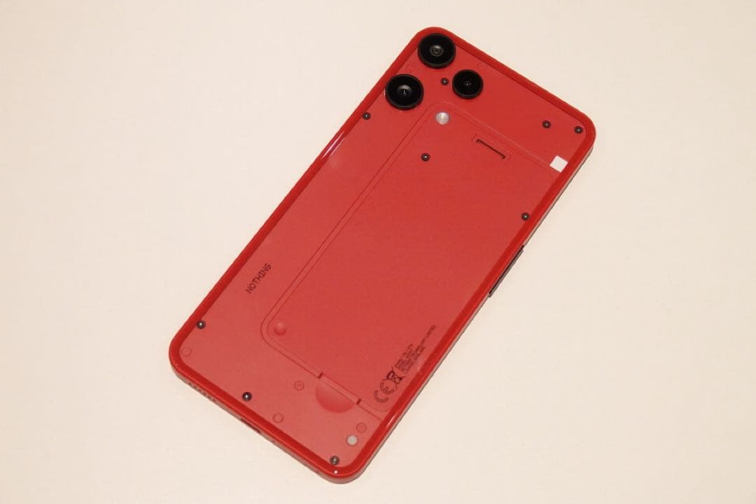 【未使用に近い】Nothing Phone (3a) Lite レッド