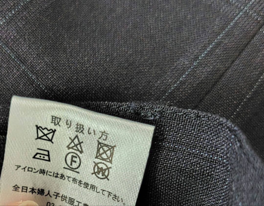 ワンダーファクトリー フォーマルスーツ・ネイビー5点セット160　入学・卒業式