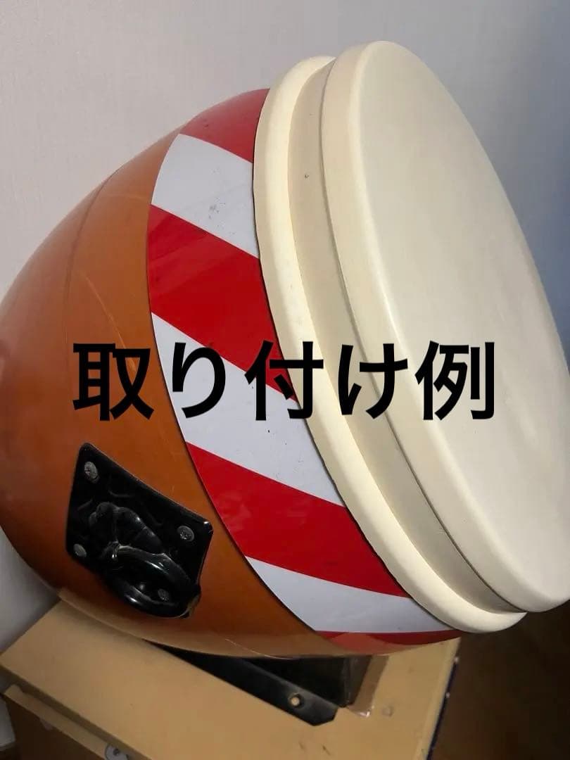 太鼓の達人 旧筐体13 赤白斜め装飾 純正 ①