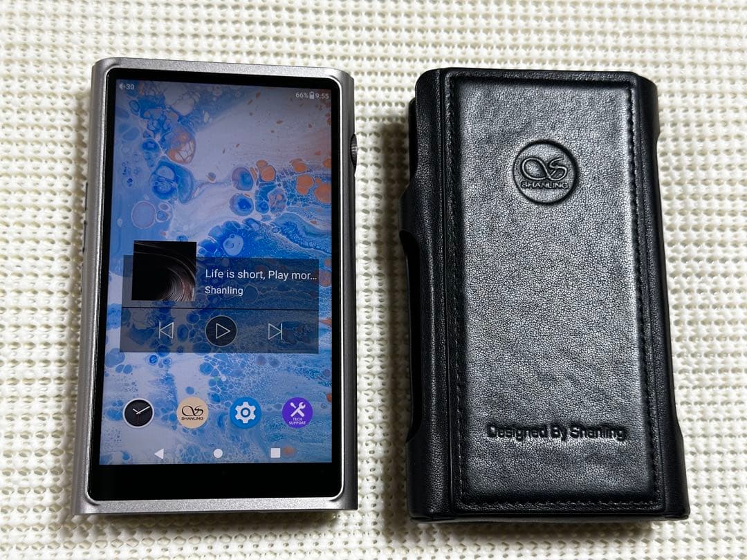 Shanling M7 チタニウム レザーケース付