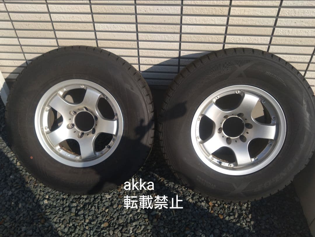 265/70R16 サファリY61 パジェロV40 90　スタッドレス＆ホイール
