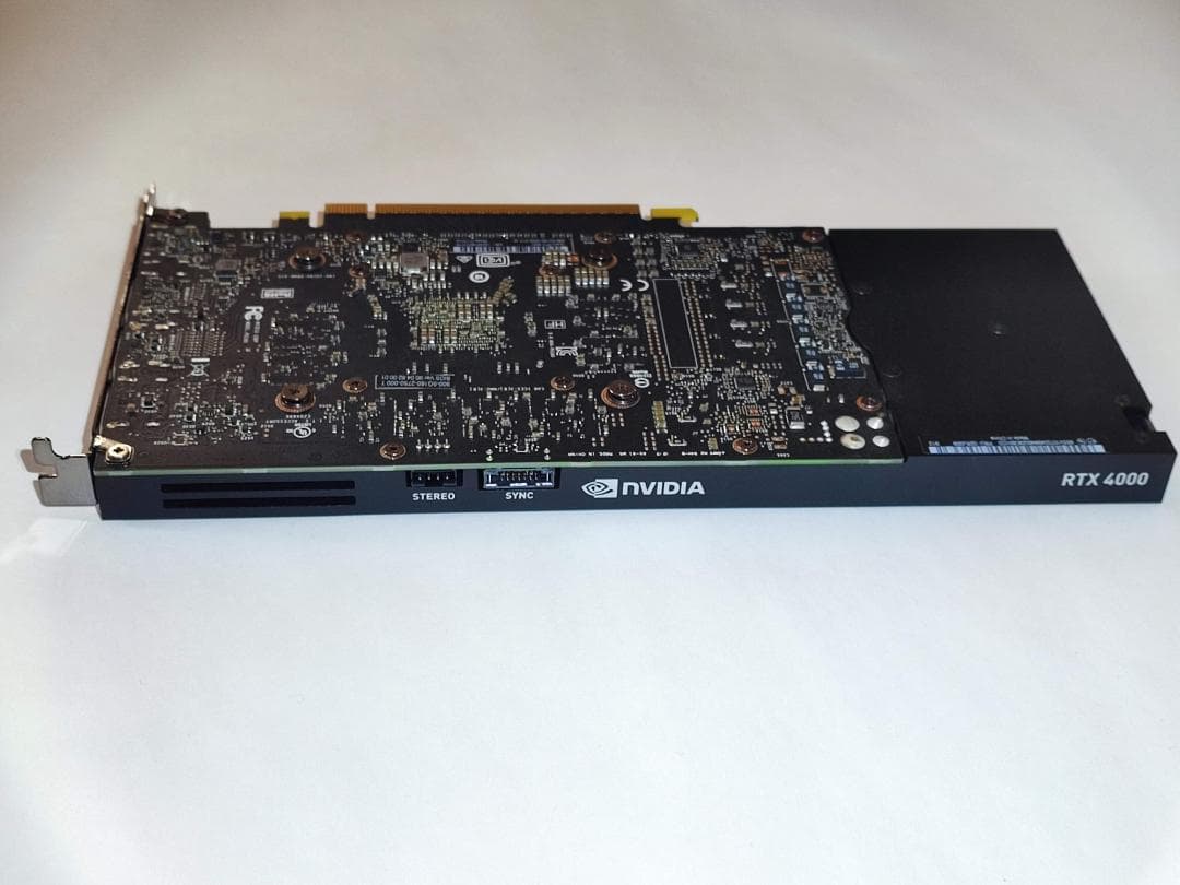 【動作確認済】NVIDIA Quadro RTX4000 グラフィックボード