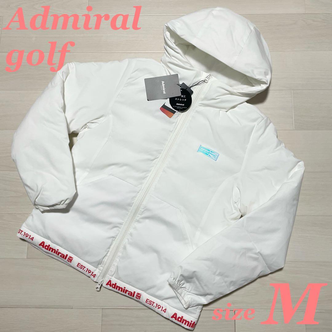 リッチリッチ アドミラル ゴルフ ロゴ軽量パデッド ジャケット ダウン