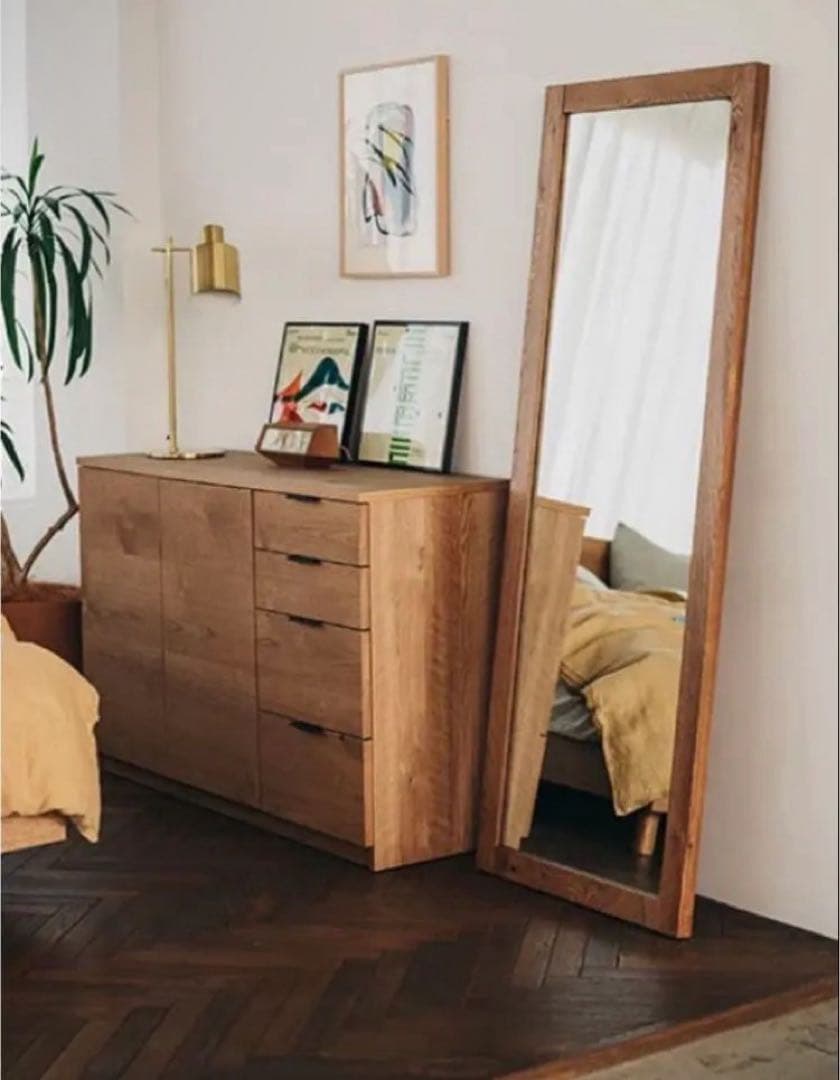 ⭐️【送料込み】unico ADDAY(アディ) ミラー 全身鏡