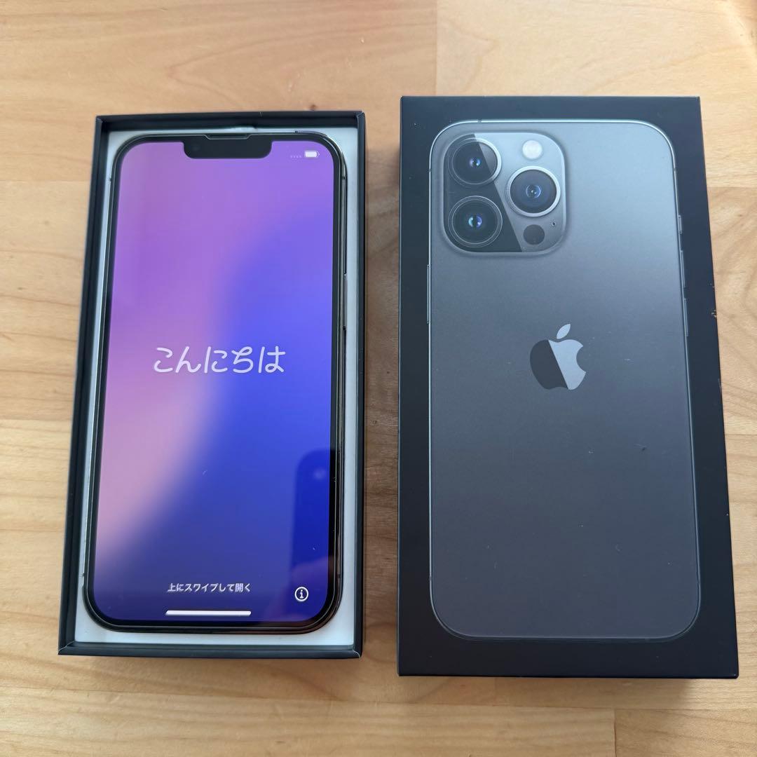 Apple iPhone 13 Pro 256GB グラファイト 備品付属