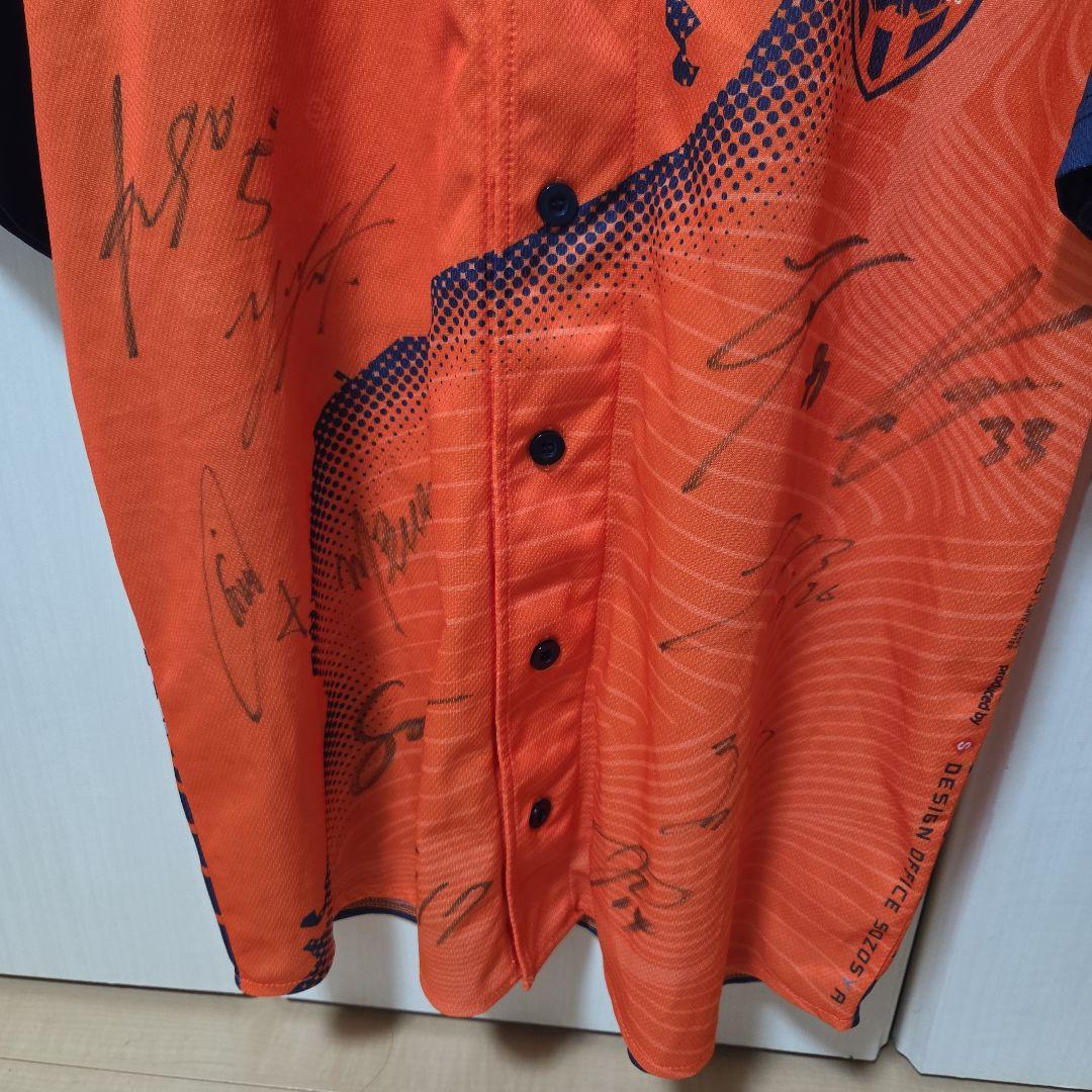 ま*き様 清水エスパルス　スタメンサイン全員　レア物　国立　シャツ