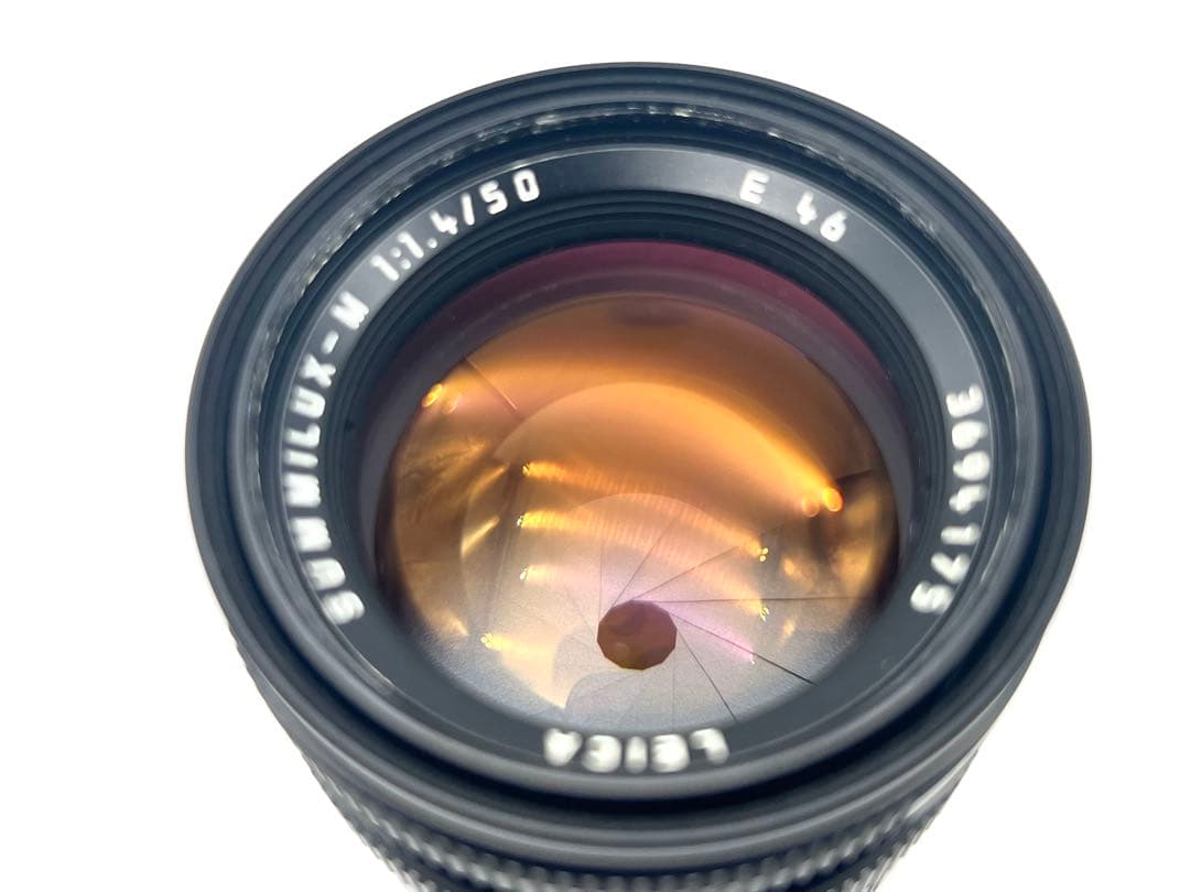 ライカ　Leica　レンズ　SUMMILUX-M　1：1.4/50　E46