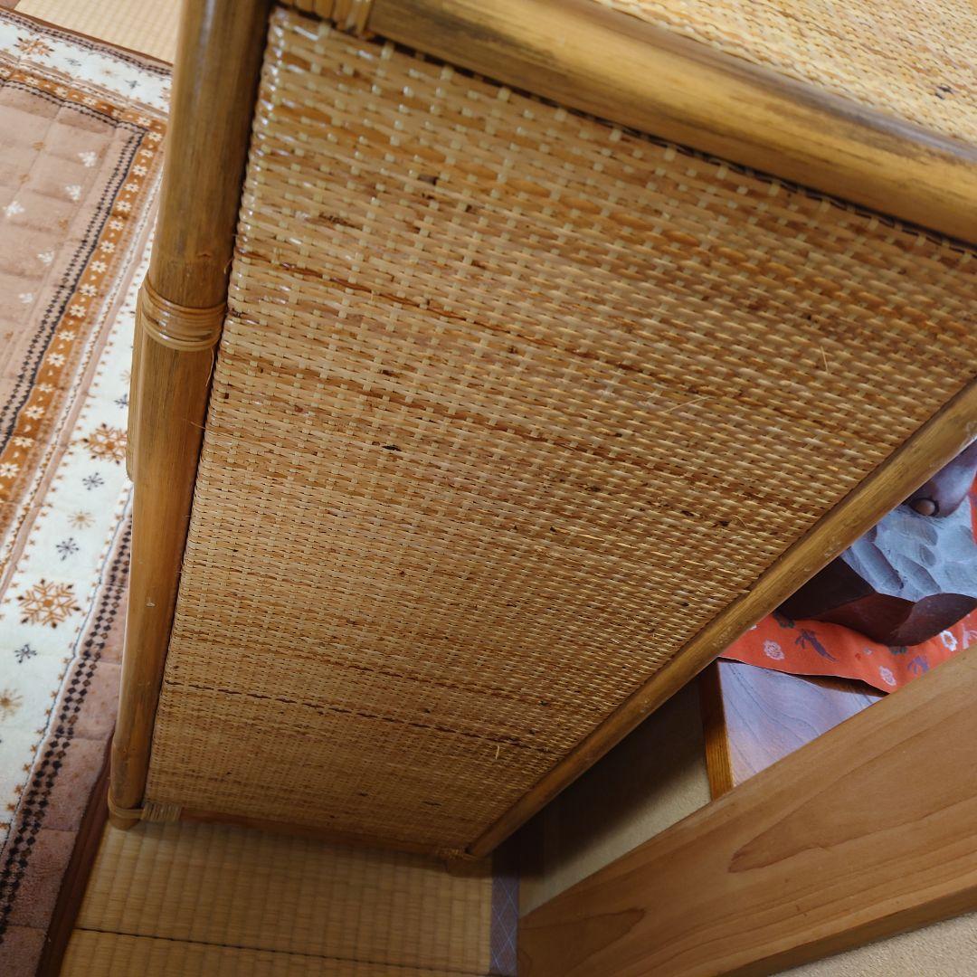 籐籠　ランドリーチェスト　ローチェスト