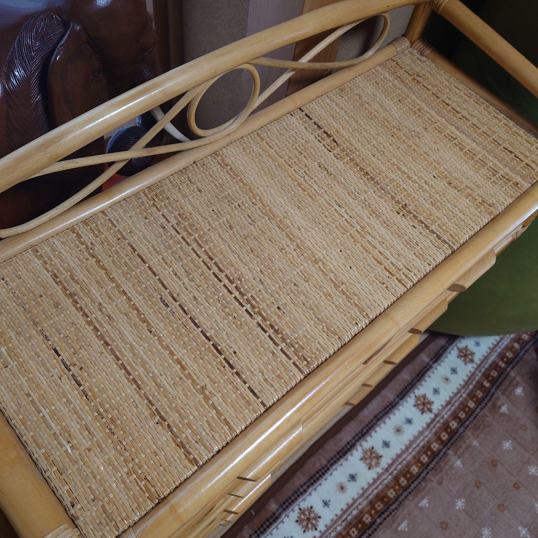 籐籠　ランドリーチェスト　ローチェスト