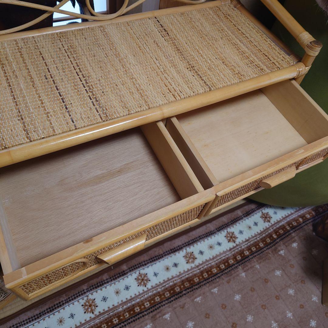 籐籠　ランドリーチェスト　ローチェスト